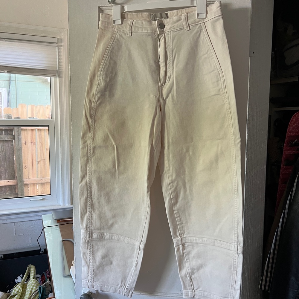 Everlane The Utility Pant in Bone